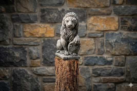 Zittende Leeuw met Schild