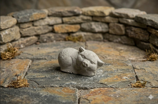 Klein liggend Varkentje