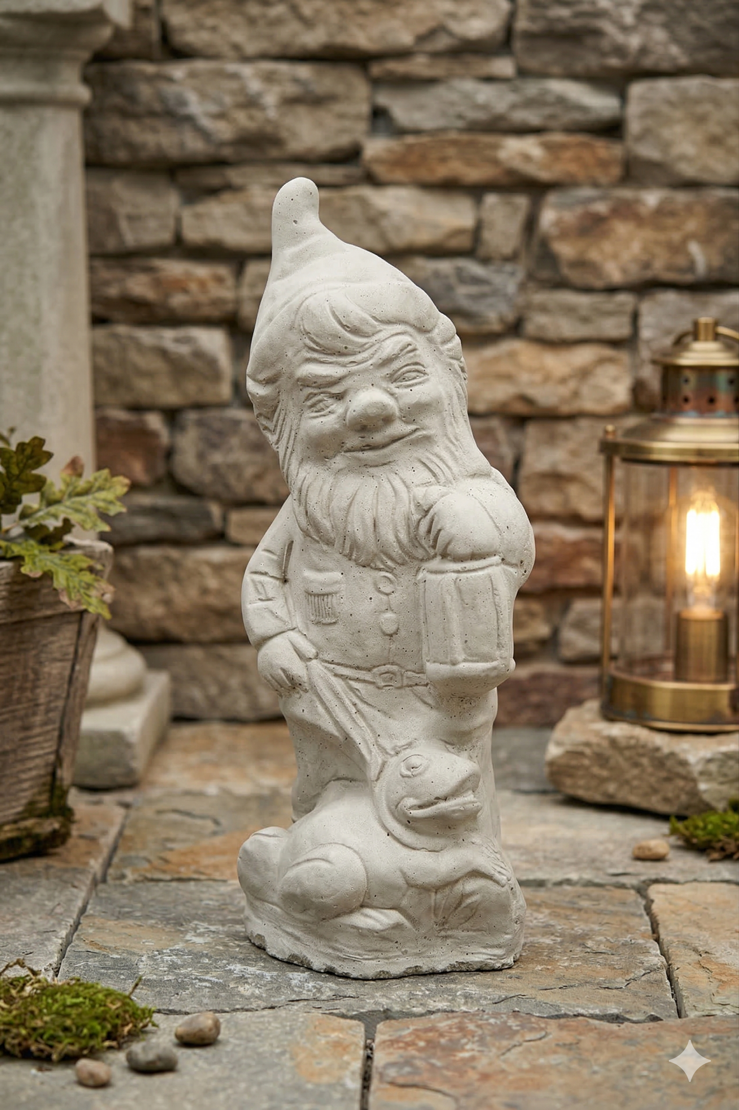 Kabouter met Huisdier