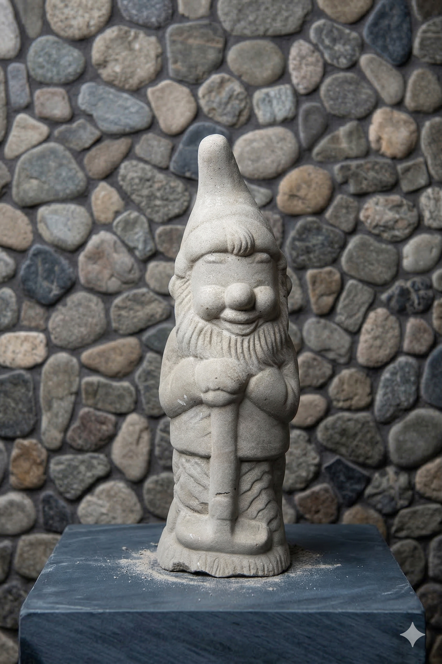 Kabouter met Wandelstok