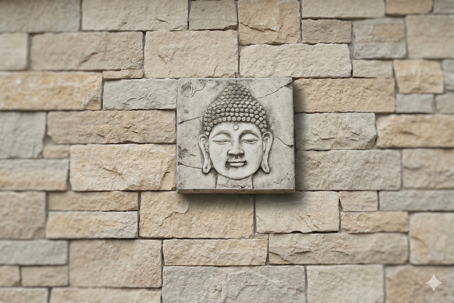 Boeddha voor aan de Muur