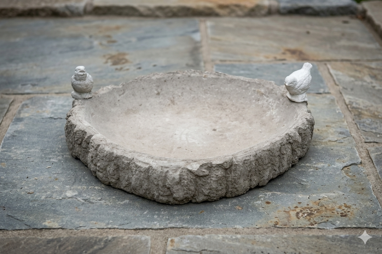 Waterschaal met Vogels