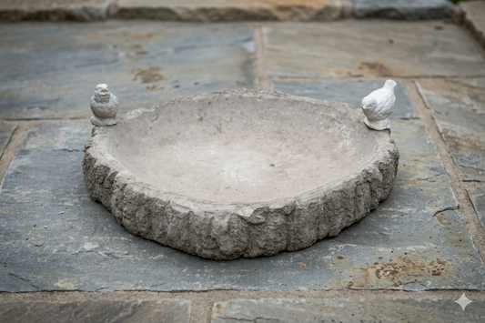 Waterschaal met Vogels