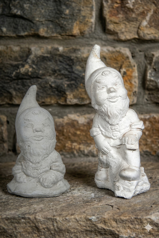 Twee zittende Kabouters